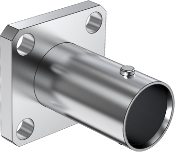 Dummy Receptacle for BNC Coax RF Plugs, 650-076