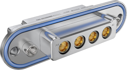 Panel Mount Plug, Socket Contacts, 795-003S