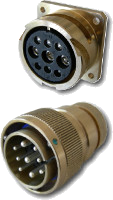 MIL-DTL-5015 Reverse Bayonet Connectors, VG95234 Compliant Marine Bronze Series, ITS-MB
