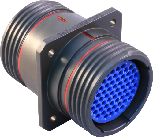 Bulkhead Feedthrough Receptacle Wall Mount 947-128