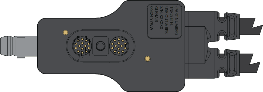 TNR2i Side Hat, Ethernet And Composite Video Out, RPB, TS8-547
