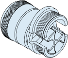 StarShield™ Direct Coupling, Mighty Mouse Backshell with Split Banding Porch, 477-013