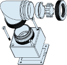 StarShield™ Shield Termination Backshell with Banding Porch, 527-450