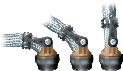 Microfilament Nickel Clad Stainless Steel EMI/RFI Braided Shielding ArmorLite™