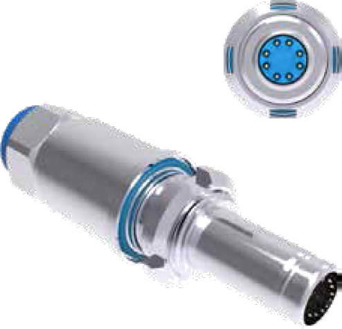 Panel Mount Plug 882-036