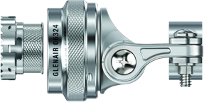 Swing-Arm® Saddle Clamp, EMI Banding Adapter, Aluminum/SST, 870F005