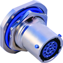 Jam-Nut Mount Receptacle, 231-100-H7 and MS27470