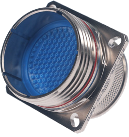 Plug and Receptacle Environmental Class Connector Series, IAW D38999, Integrated Banding Porch Version, 233-206