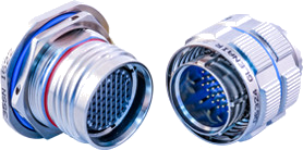 Plug and Receptacle Environmental Class Connector Series, 1000 PSI Piston-Seal Version 233-215