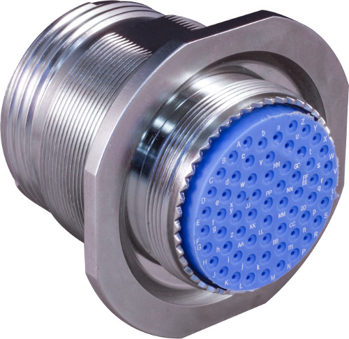Jam-Nut Mount, Crimp Removable Contact 233-252