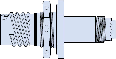 D38999 Series III Hermetic 1000 PSI Rated Piston Seal Crimp Removable Receptacle, 233-278
