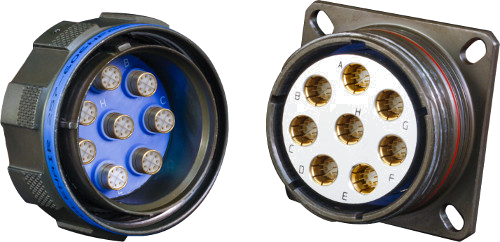 Plug and Receptacle Series with Shielded, High-Speed and RF Contacts 233-217 233-224