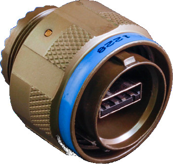233-340 SuperSeal™ Coupler with Accessory Threads and USB 2.0/3.0 Male-to-Female (Plug) or Female-to-Female Receptacle