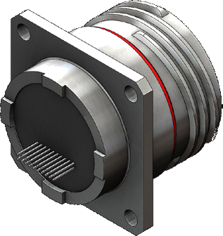 Panel Mount Receptacles with PC Tails, 233-362