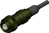 Connector and Backshell with Banding Porch and Boot Groove, IPT300H