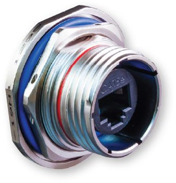 Lightweight Hermetic Code Red Receptacle with 10^-7 Leak Rate, 2330-0131