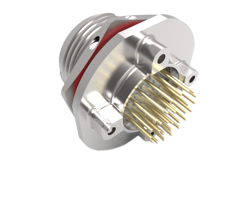 806-041 Jam-Nut Receptacle