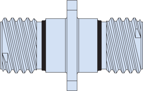 Bulkhead Feedthrough Hermetic Receptacle, 806-089