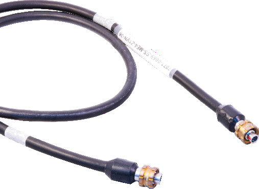 Micro-PSI Overmolded Plug-to-Plug / Pigtail Cable Assembly, 7071-0069