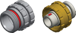 709-100 Micro-PSI Pressure-Rated Protective Covers: 709-101 Plug / 709-100 Receptacle