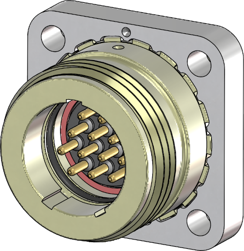 SeaKing™ 700 Flange Connector Receptacle (FCR) 700-026