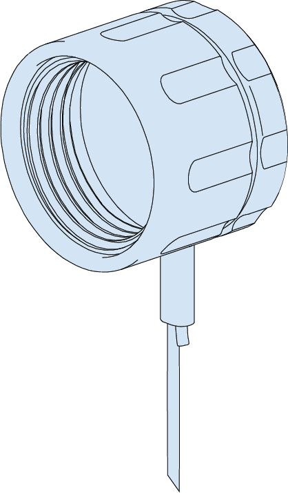 SeaKing™ 700 Splash-Proof Cap Assembly for SeaKing Receptacle 709-016