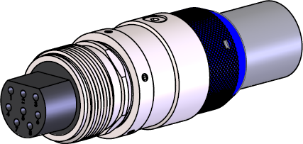 G66 OF2 SuperG66 Oil-Filled Straight Cable Connector Receptacle