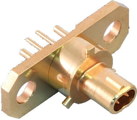 Bayonet, Straight PCB Mount, Pin Contact Jack 853-065