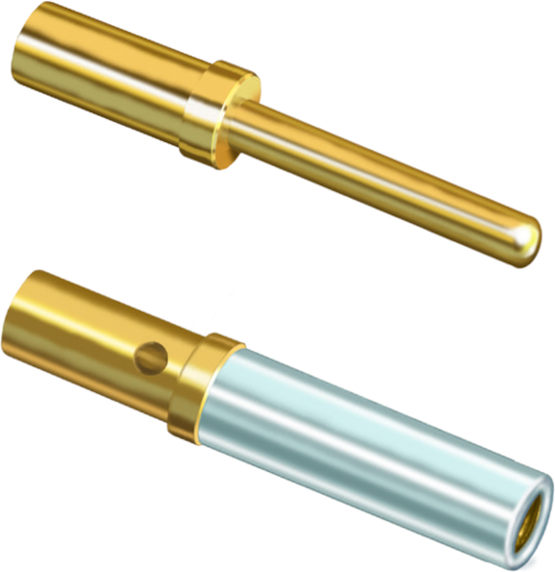 Size 20HD Power Contacts for Series 806 VersaLink Hybrid Arrangements