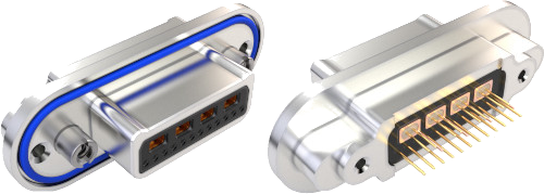 VersaLink Straight PCB Rear-Panel Mount, Socket Contact Plug, 794-009