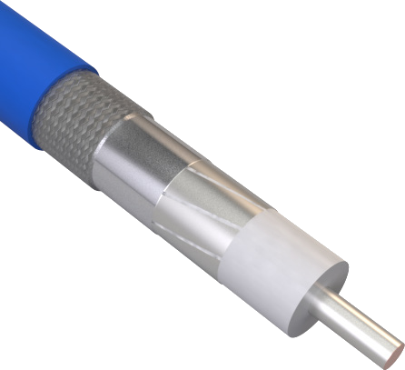 962-032-300 BluMark RF™ 50 Ohm Coax Cable, Size .300 (18 GHz)