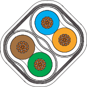 963-072-24 SATA Cable, #24 AWG