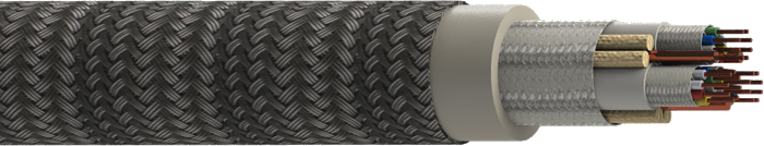 TurboFlex® Copper Core, Duralectric™ D Jacket, 3000 VAC 3-Phase Symmetric with Drain Wire, 960-3300 Imperial