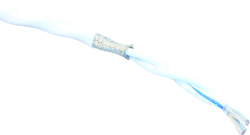 PFA Insulated Wires, Shielded with PFA Jacket, 968-054